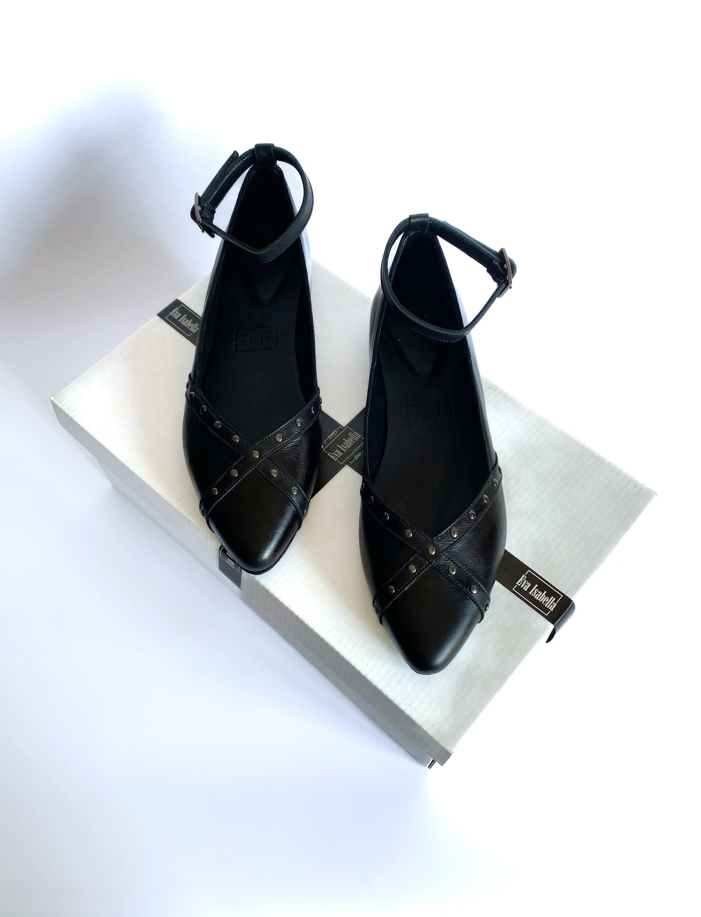 Luna Pump - Black Leather