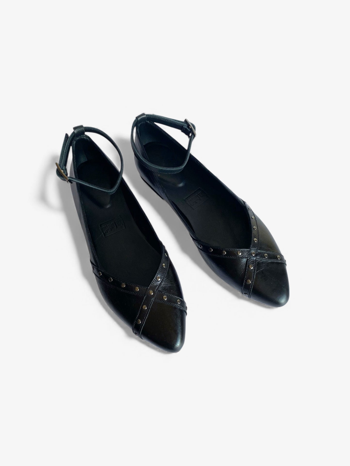 Luna Pump - Black Leather