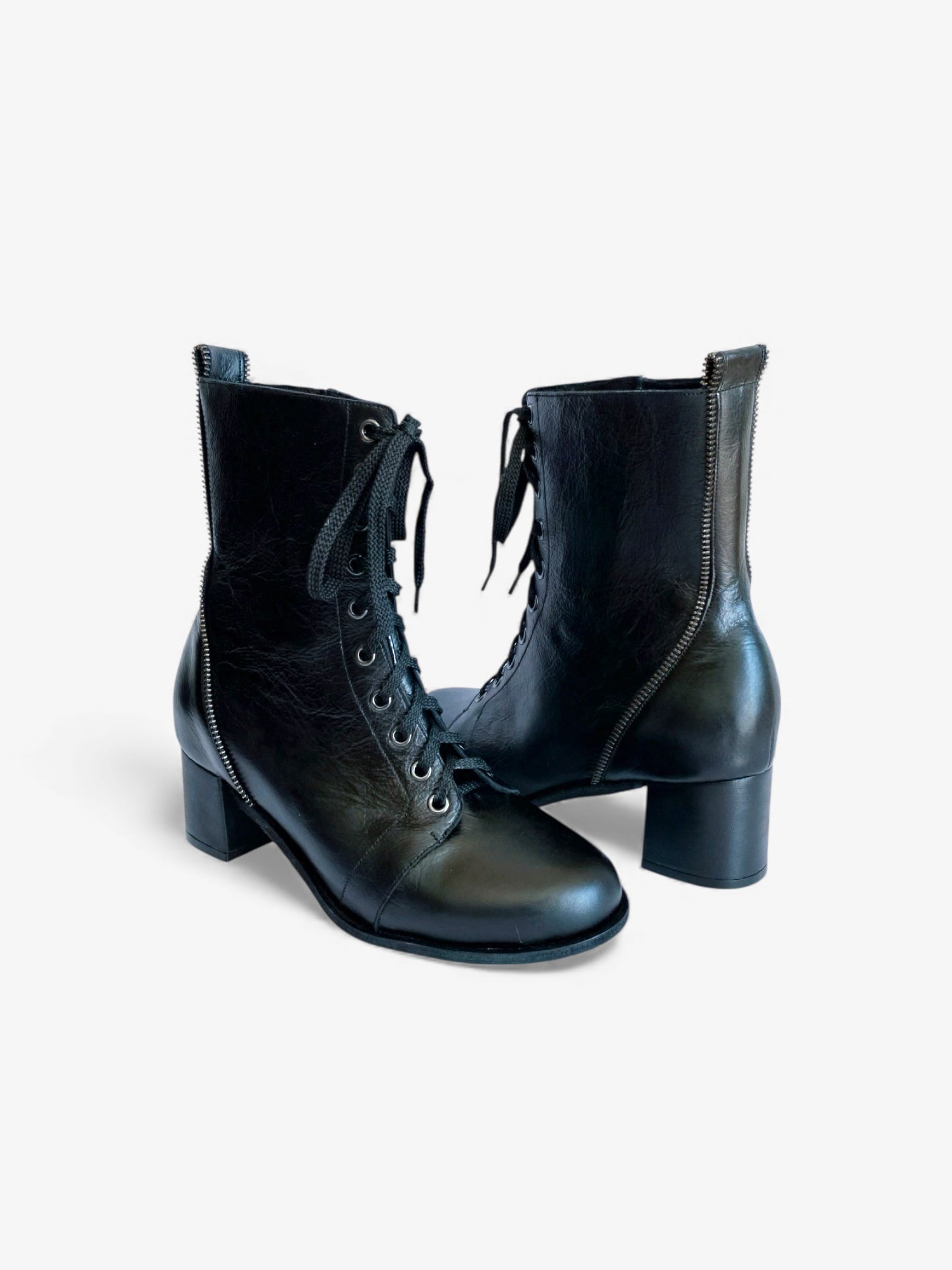 Roxy Boot - Black Leather