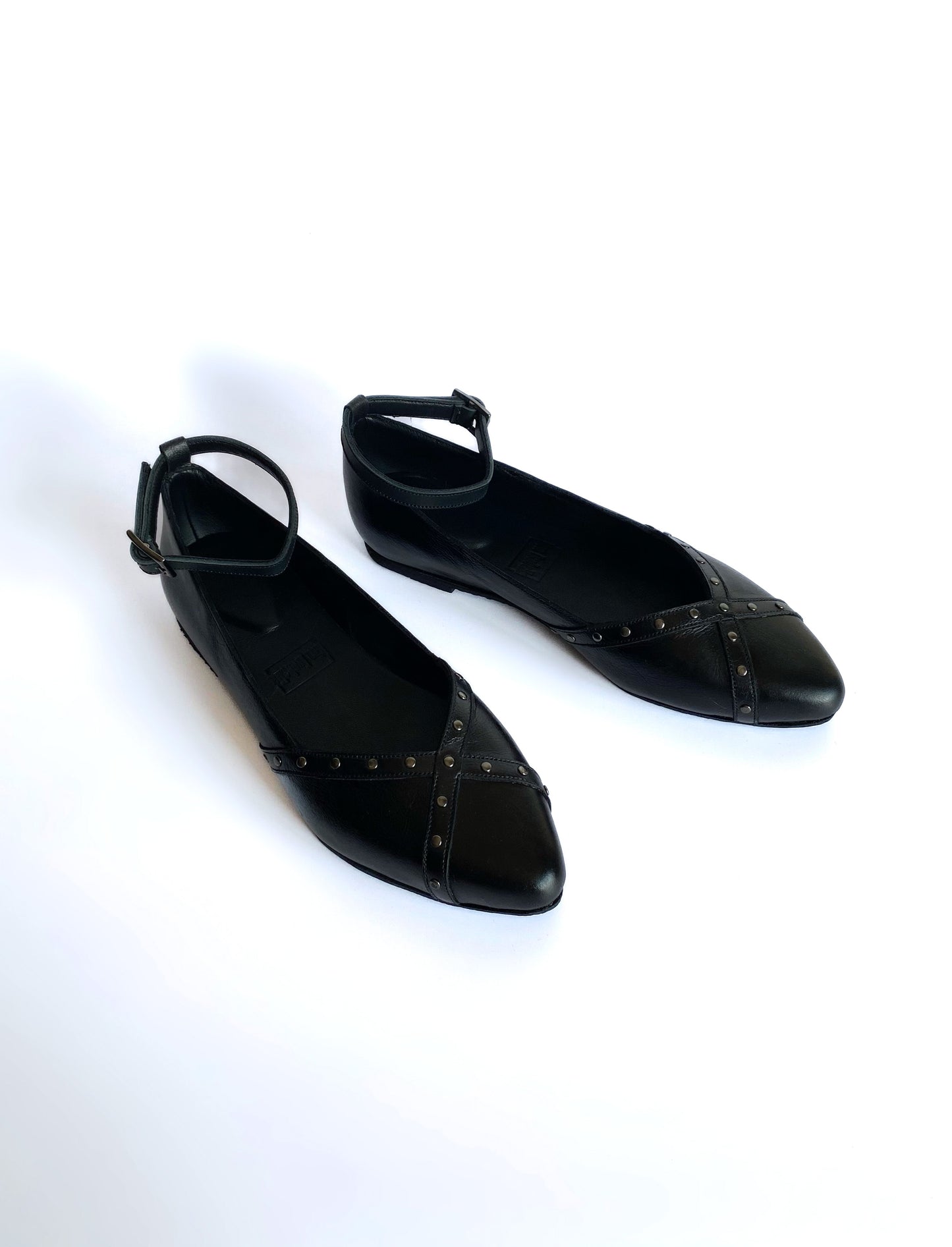 Luna Pump - Black Leather