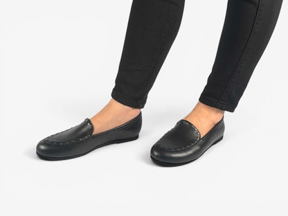 Lexi Loafer - Black Leather