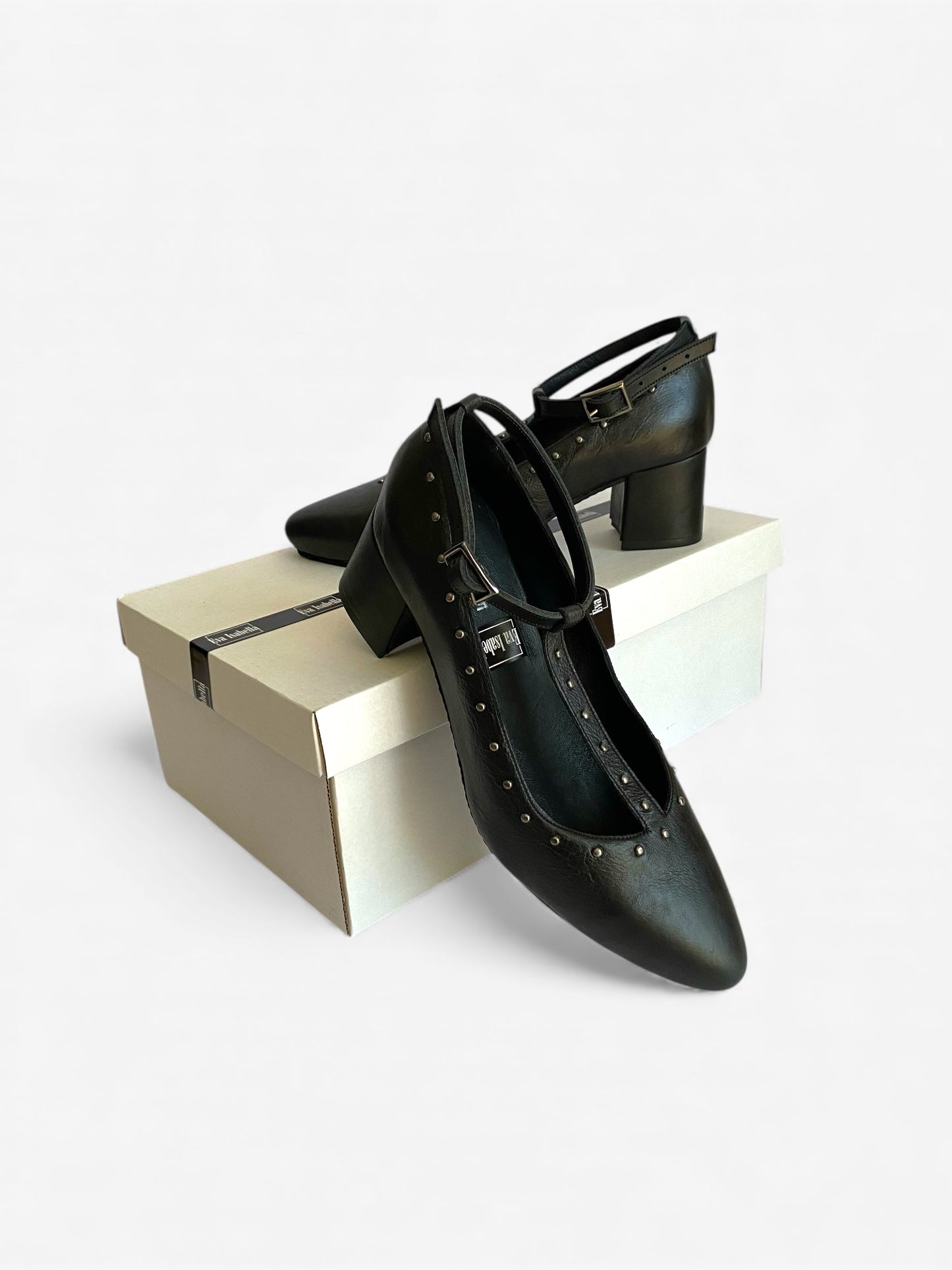 Donna Pump - Black Leather