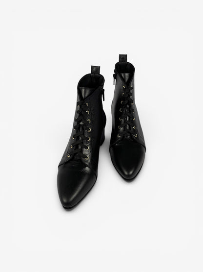 Chloe Boot - Black Leather