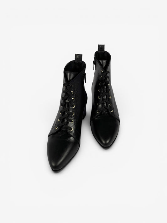 Chloe Boot - Black Leather