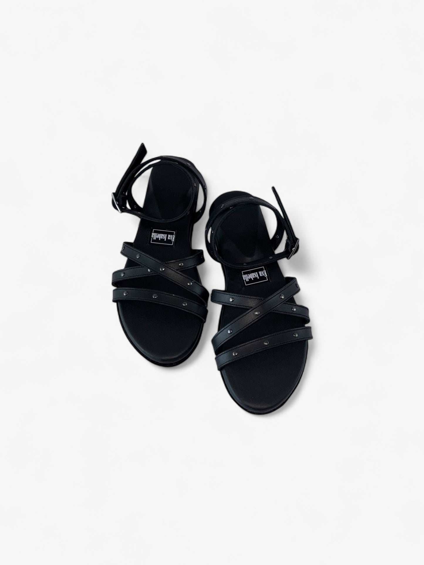 Kelly Sandal - Black Leather