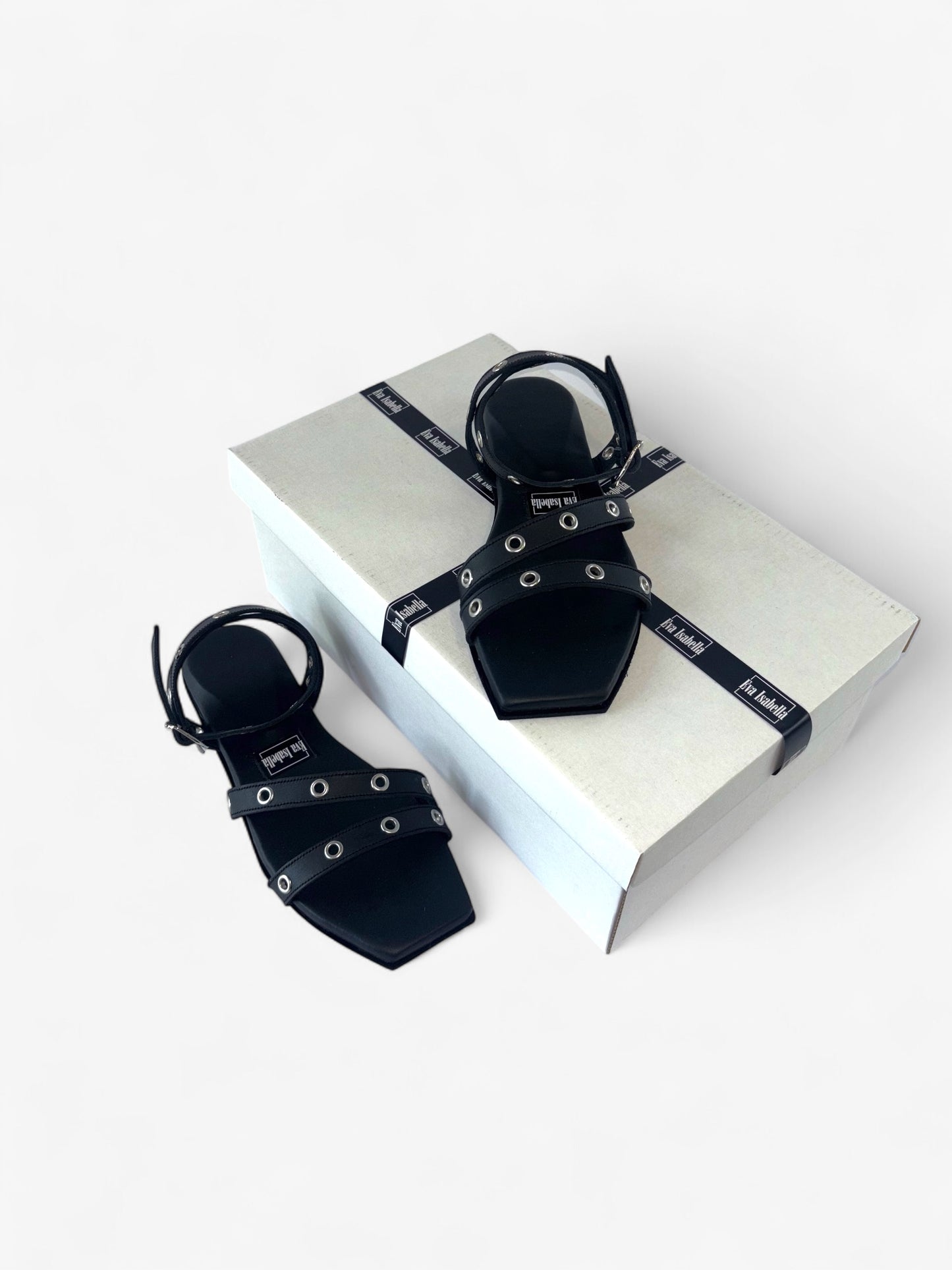 Samantha Sandal - Black Leather