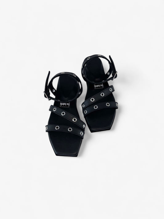 Samantha Sandal - Black Leather