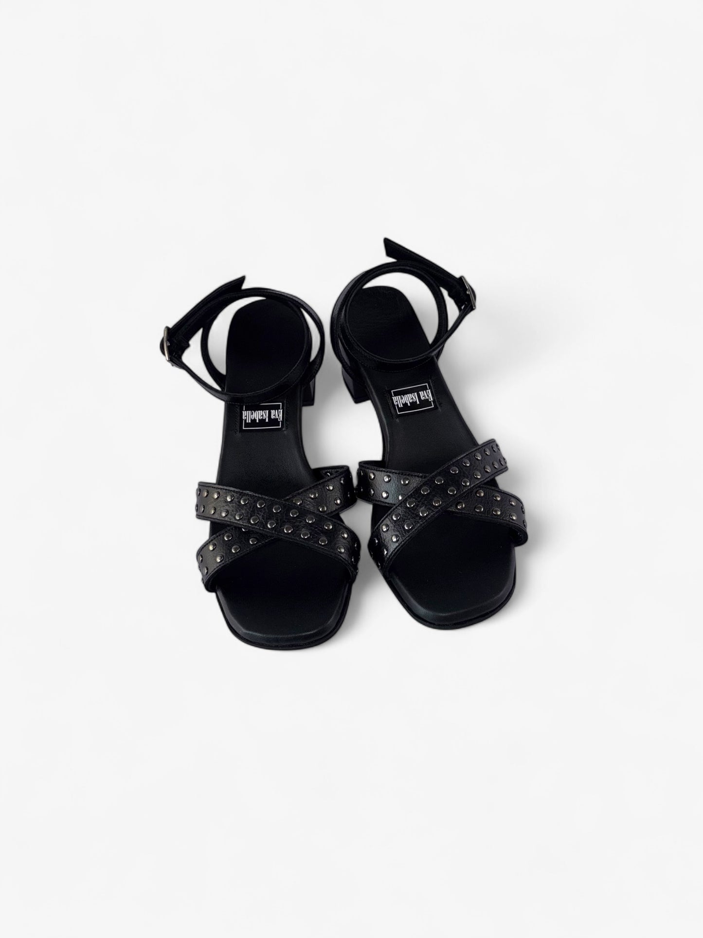 Kelly Sandal - Black Leather