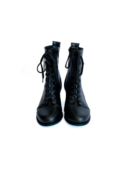 Roxy Boot - Black Leather