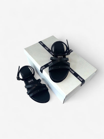 Kelly Sandal - Black Leather