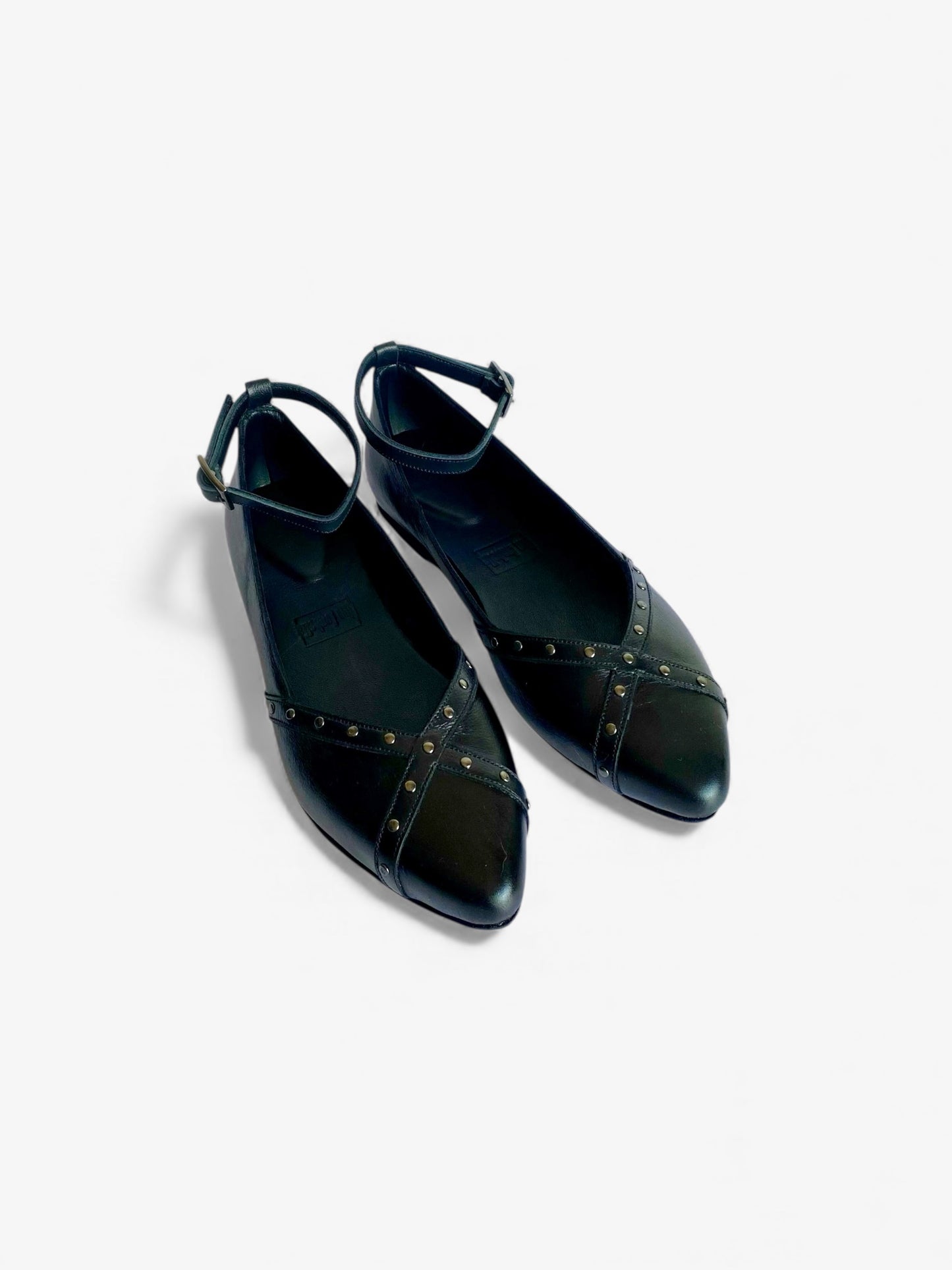 Luna Pump - Black Leather