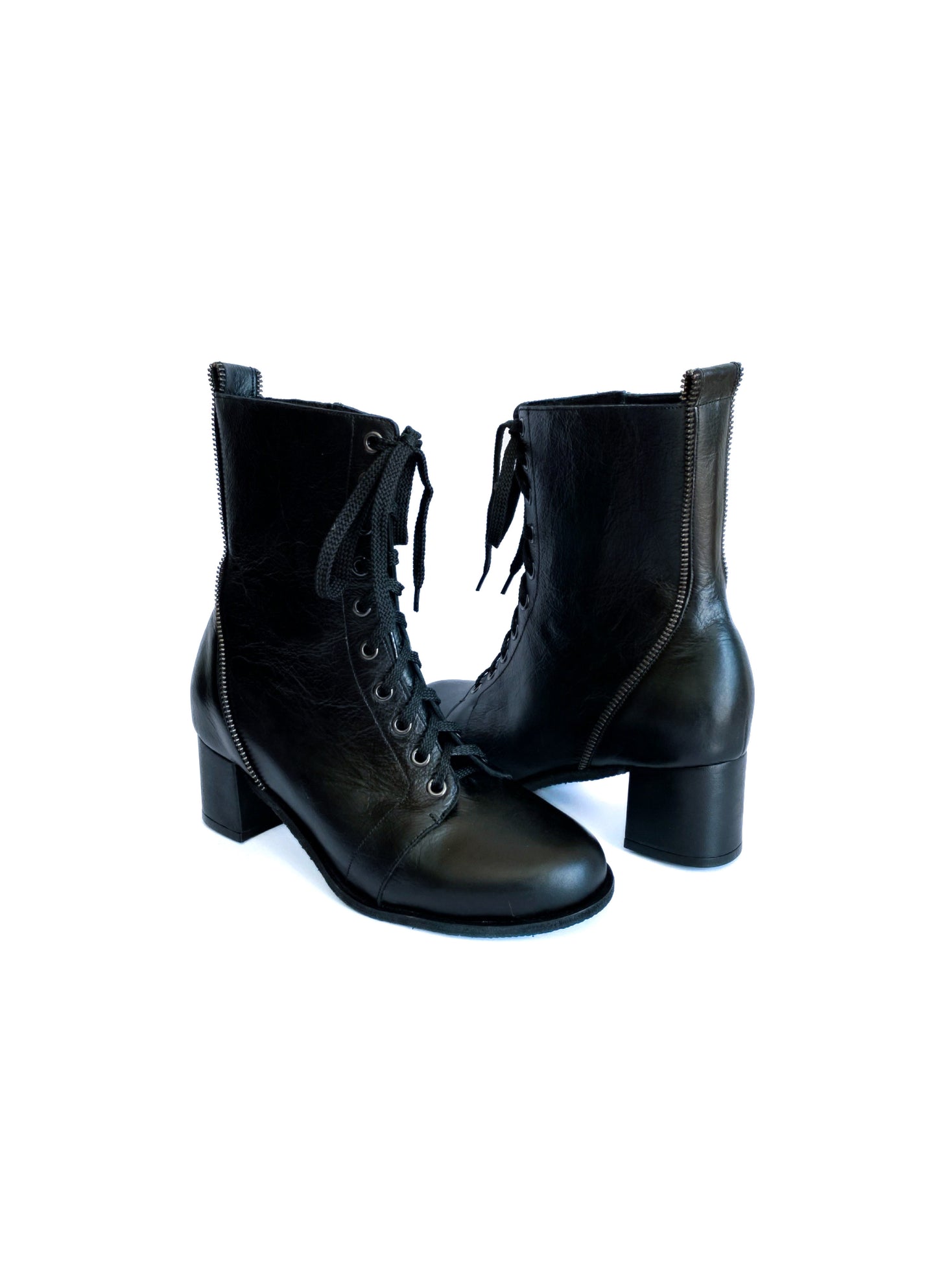 Roxy Boot - Black Leather